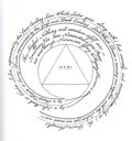 hermetic alchemical illustration of the eternal beginning and the eternal end, taken from the book paradoxa emblemata by freher