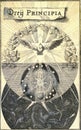 hermetic alchemical illustration of the three principles of the visible world of the elements by jacob bohme