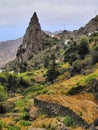 Hermigua on Gomera Royalty Free Stock Photo