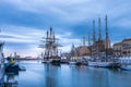 Old rigs in the port of SÃÂ¨te in HÃÂ©rault, Occitanie, France