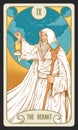 The Hermit Tarot Design