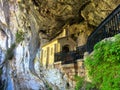 Sanctuary of the Virgin of Covadonga, Asturias Royalty Free Stock Photo
