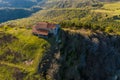 Hermitage in Kolitza peak in Balmaseda, Basque Country, Spain Royalty Free Stock Photo