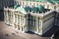 The Hermitage Museum in St. Petersburg, Russia: A Miniature Masterpiece for Postcards and Scrapbooking.