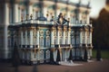 The Hermitage Museum in St. Petersburg, Russia: A Miniature Masterpiece for Scrapbooking.