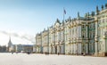 Hermitage museum - Winter Palace building on Palace Square