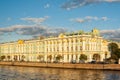 Hermitage Museum - Winter palace of Russian kings, Saint Petersburg, Russia Royalty Free Stock Photo