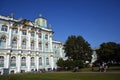 Hermitage museum Winter Palace in Saint-Petersburg, Russia. Royalty Free Stock Photo