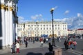 Hermitage museum Winter Palace in Saint-Petersburg, Russia. Royalty Free Stock Photo