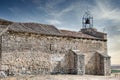 Hermitage of our lady of castle in the town of Trigueros del Valle, Castilla y Leon