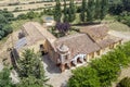 Hermitage of Our Lady of the Rosary in Villarreal de Huerva, . Spain Royalty Free Stock Photo