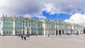 Hermitage on the Palace Square in St. Petersburg Royalty Free Stock Photo