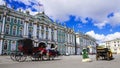 Hermitage on Palace Square, St. Petersburg, Russia Royalty Free Stock Photo