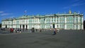 Hermitage on Palace Square, St. Petersburg, Russia Royalty Free Stock Photo