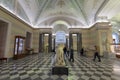 Hermitage Russian state museum interior in Saint Petersburg, Russia