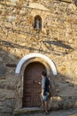 Hermitage of San Antonio in Val de San Lorenzo of the year 1719. Leon, Spain