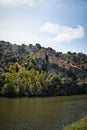 Hermitage of San Saturio on the banks of the Duero River.