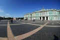 Hermitage, view from Palace Square Royalty Free Stock Photo