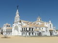 HERMITAGE OF THE VIRGIN OF ROCIO IN HUELVA Royalty Free Stock Photo