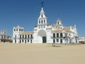 HERMITAGE OF THE VIRGIN OF ROCIO IN HUELVA Royalty Free Stock Photo