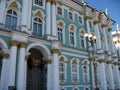 The Hermitage. Winter Palace. Saint Petersburg, Russia. Royalty Free Stock Photo