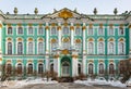 Hermitage Lateral Facade Royalty Free Stock Photo