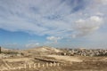 Hermod mountain close to Bethlehem ancient ruins, Palestine