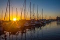 Hermosa Beach Harbor Royalty Free Stock Photo