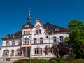Hermsdorf town hall in Thuringia Royalty Free Stock Photo