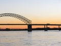 Hernando de Soto Bridge Royalty Free Stock Photo