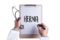 HERNIA Medical Report with Composition of Medicaments - Pills, I