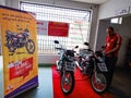 hero bike marketing poster displayed for promotion in India January 2020