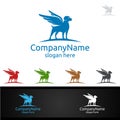 Hero Dog Logo for Pet Shop, Veterinary, or Dog Lover Concept