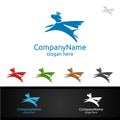 Hero Dog Logo for Pet Shop, Veterinary, or Dog Lover Concept