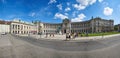 Panorama of Heldenplatz and Hofburg Palace; Vienna