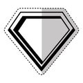 hero shield isolated icon