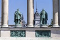 Hero Square in Budapest, Hungary Royalty Free Stock Photo