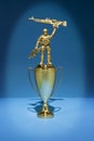 Hero Trophy Royalty Free Stock Photo