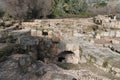 Herod Agrippa II Palace, Banyas River Nature Reserve, Israel Royalty Free Stock Photo