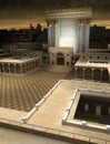 Herodian Temple Royalty Free Stock Photo