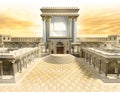 Herodian Temple Royalty Free Stock Photo