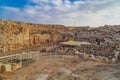 Herodion ruins in Israel