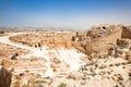 Herodion temple castle in Judea desert, Israel