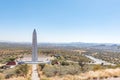 Heroes Acre with Windhoek in the back Royalty Free Stock Photo