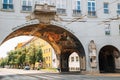 Heroes` Gate in Szeged, Hungary