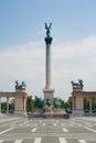 Heroes square in Budapest