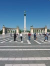Heroes' Square, Budapest, Hungary Royalty Free Stock Photo