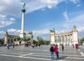 Heroes square, Budapest, Hungary