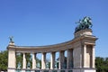 Heroes square Budapest Hungary Royalty Free Stock Photo