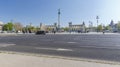 Heroes Square in Budapest Royalty Free Stock Photo